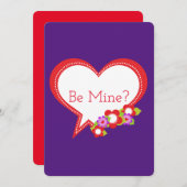 俺のものか?バレンタイン シーズンカード (正面/裏面)
