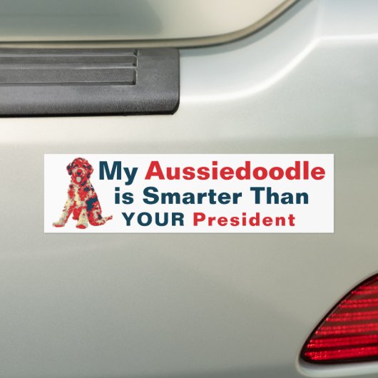 俺のオーストラリア頭が切れるの奴は社長より バンパーステッカー (車上)