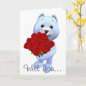 俺のカードと結婚してくれないか カード (黄色い花)