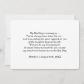 俺のグロムスマンか？カスタム招待状 招待状 (裏面)