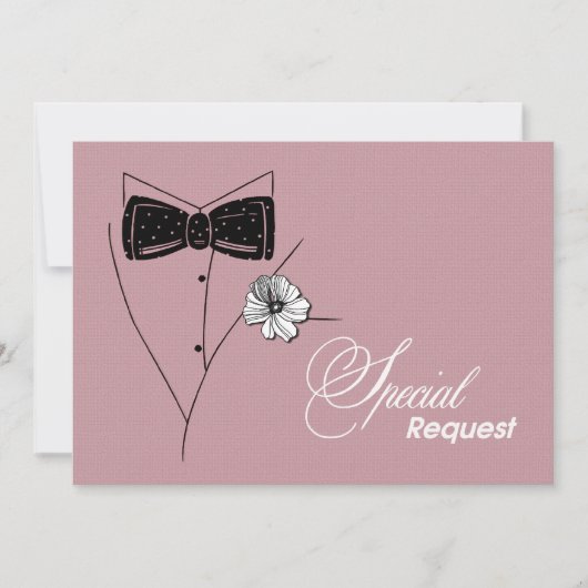 俺のグロムスマンか?招待状カード 招待状 (正面)