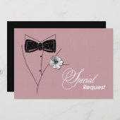 俺のグロムスマンか?招待状カード 招待状 (正面/裏面)