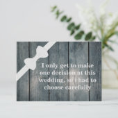 俺のグロムスマンか？木製バックグラウンドインビタ 招待状 (スタンド正面)