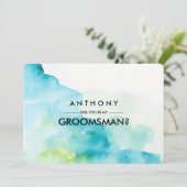 俺のグロムスマンか？水モダン色 招待状 (スタンド正面)