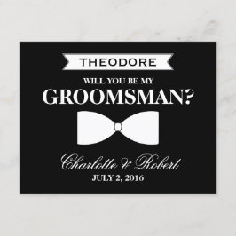 俺のグロムスマンか? | Groomsman 招待状