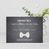 俺のグロムスマンになってくれるか? 招待状 (スタンド正面)