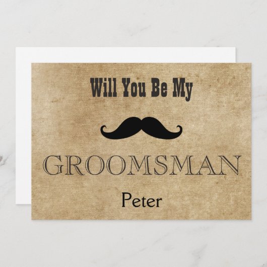 俺のグロムスマン黒髭招待状か 招待状 (正面/裏面)