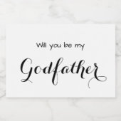 俺のゴッドファーザーキャンドルラベルか？ フードラベル (シングルラベル)