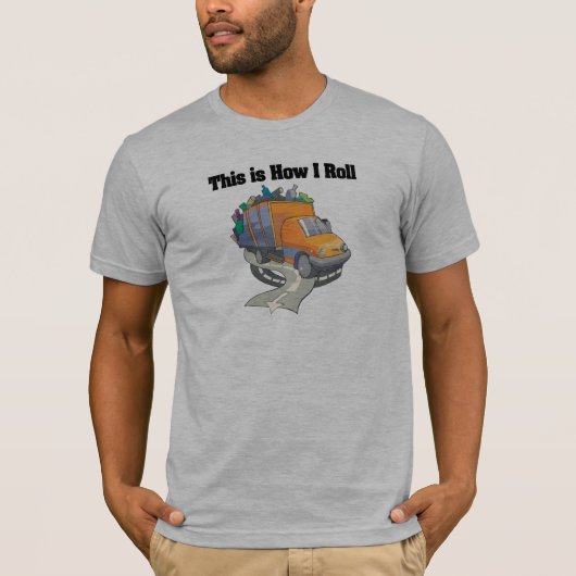俺のゴミ収集車 Tシャツ (正面)