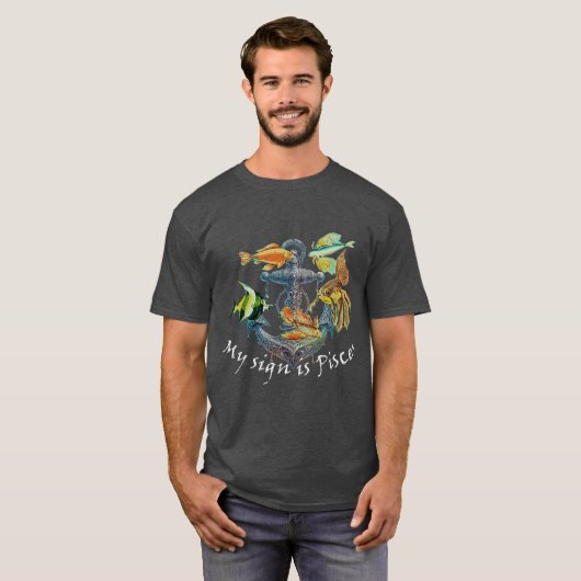 俺のサインは魚座だ Tシャツ (正面フル)