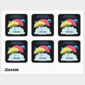 俺のダンブレラを捕まえたほうがいいかわいらしバカ スクエアシール (シート)