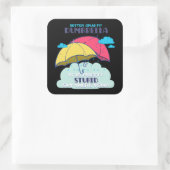 俺のダンブレラを捕まえたほうがいいかわいらしバカ スクエアシール (バッグ)