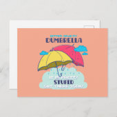 俺のダンブレラを捕まえたほうがいいかわいらしバカ ポストカード (正面/裏面)