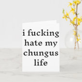 俺のチョンガス生活が大嫌い カード (黄色い花)