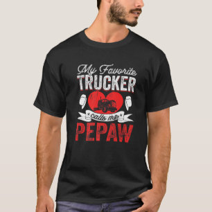 俺のトラックお気に入りのカーは俺をP車と呼ぶ Tシャツ
