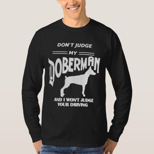 俺のドバーマンドバーマンを裁くな Tシャツ (正面)