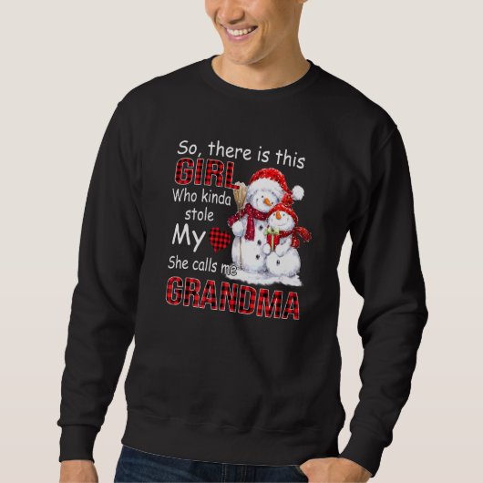 俺のハートを盗んだやつがいるんだ スウェットシャツ (正面)