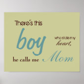 俺のハートを盗んだ少年だ ポスター (正面)