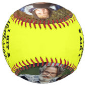 俺のパパ |フォトカスタムー ソフトボール (裏面)