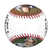 俺のパパ |フォトカスタムー 野球ボール (裏面)