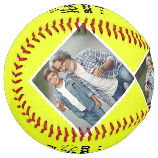 俺のパパ |父の日 ソフトボール (正面左)