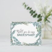 俺のブライドメイド・ユーカリの緑か 案内ポストカード (スタンド正面)