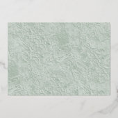 俺のブライドメイド・ユーカリ幾何学か？ 箔招待状 (裏面)