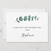 俺のブライドメイド・ユーカリ招待状か 招待状 (裏面)