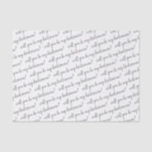 俺のブリディスマン提案ティッシュペーパーか 薄葉紙 (正面)