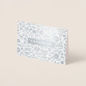 俺のメイド・オブ・オーナー(花嫁付き添い人)だ。赤面ピンクフローラ 箔カード (正面)