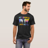 俺のヤギもヤギが大好きだよ Tシャツ (正面フル)