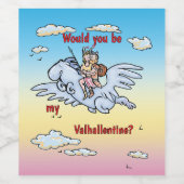 俺のヴァルハレンティンか？ ワインラベル (シングルラベル)