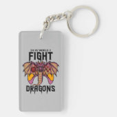 俺の世界でドラゴンと戦う キーホルダー (裏面)