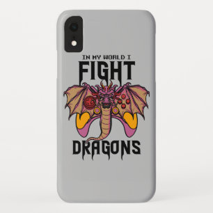 俺の世界でドラゴンと戦う iPhone XRケース