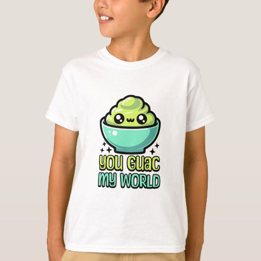 俺の世界を引っ張れ！キュートグアカモールプン Tシャツ (正面)