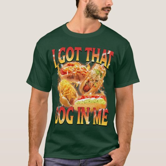 俺の中のドッグだ Tシャツ (正面)