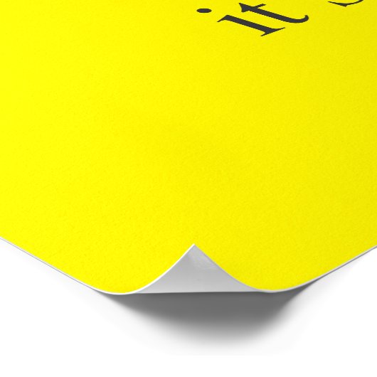 俺の事だ ポスター (角)