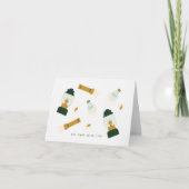 俺の人生のバレンタインデーをライトアップしろ サンキューカード (正面)