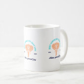 俺の人生を最高の生き感動的てるユニーク。 コーヒーマグカップ (正面右)