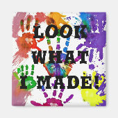 俺の作った物を見ろ! マグネット (正面)