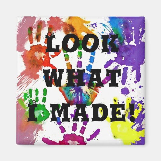 俺の作った物を見ろ! マグネット (正面)