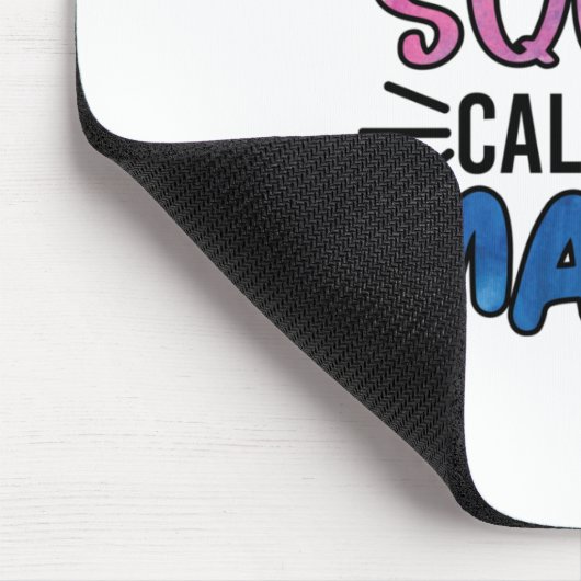 俺の分隊がママを呼ぶ母ギフト マウスパッド (コーナー)