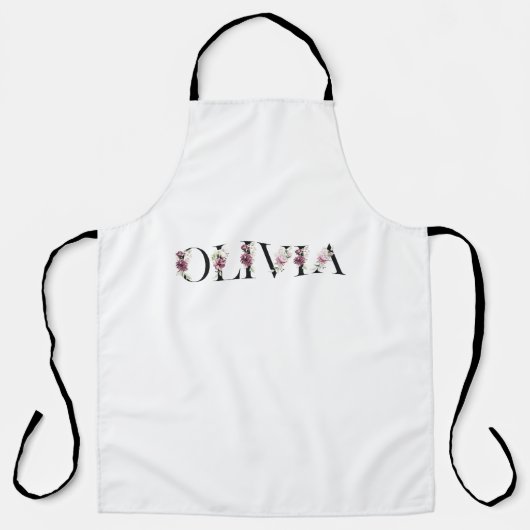 俺の名前はオリビア。俺の名前はオリビア。 エプロン (正面)