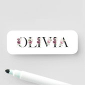 俺の名前はオリビア。俺の名前はオリビア。 名札 (インサイチュ)