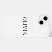 俺の名前はオリビア。俺の名前はオリビア。 Case-Mate iPhoneケース (裏面 (横))