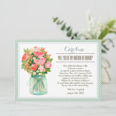 俺の名誉のマトロンになってくれるか?メイスンジャーフローラ 招待状 (スタンド正面)