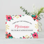 俺の名誉のマトロンになってくれるか？モダンフローラ 招待状 (スタンド正面)