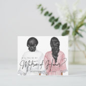 俺の名誉のマトロンになってくれるか?女子のローブ 招待状 (スタンド正面)