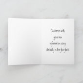 俺の名誉の末裔か 招待状 (内部)