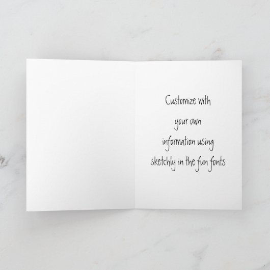 俺の名誉の末裔か 招待状 (内部)